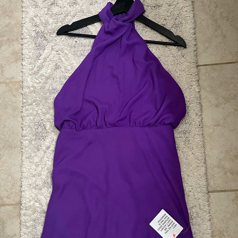 Asos Halter Neck Cocktail Dress